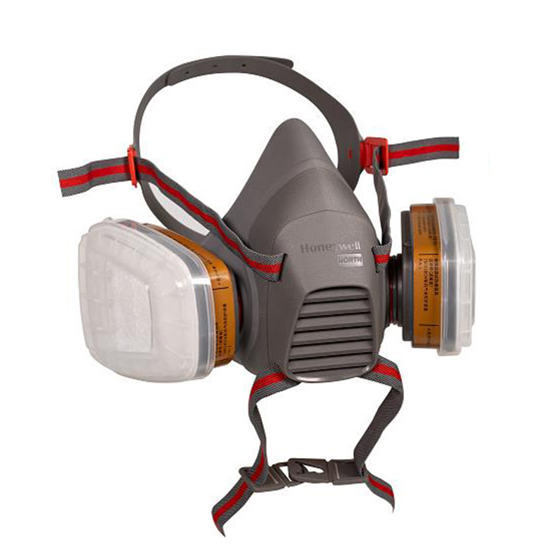 霍尼韋爾RU55001M橡膠半面罩防毒面具圖片2