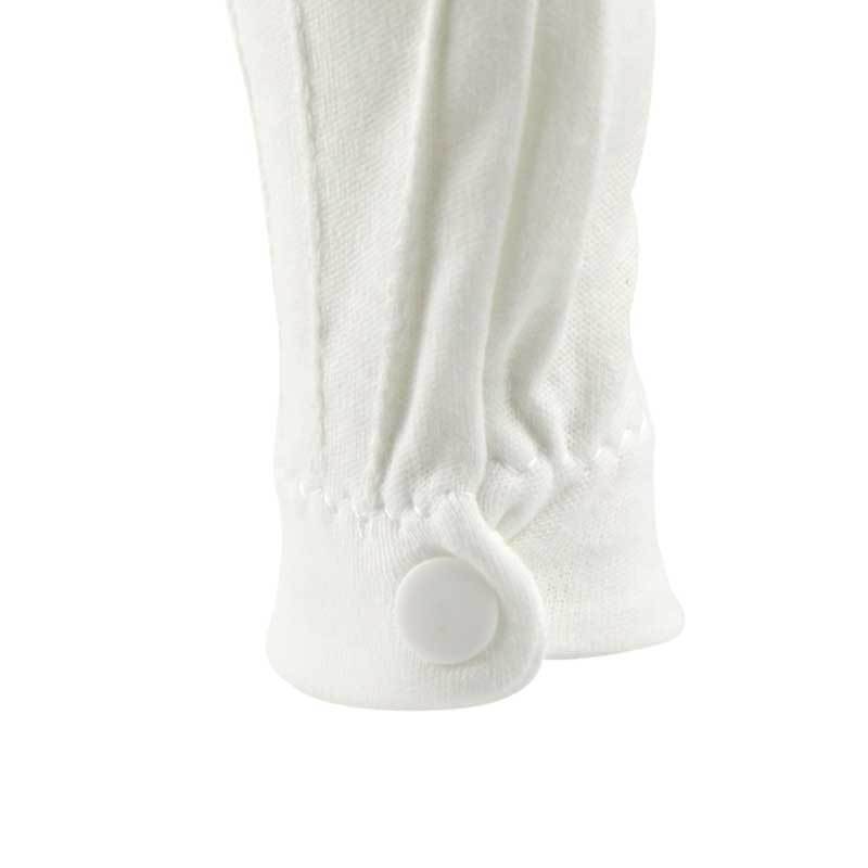 漢盾HD-GP5502滌綸背三筋帶扣禮儀勞保手套圖片3