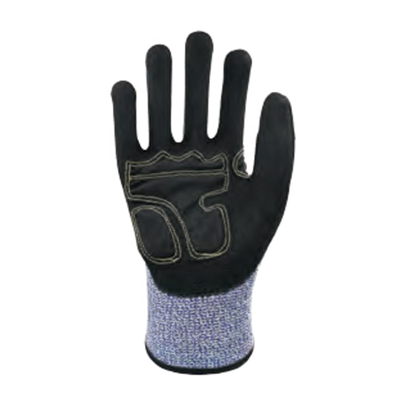 思衛(wèi)爾3330藍(lán)白色13針丁腈涂掌TPR掌背HPPE機(jī)械防撞手套圖片1 思衛(wèi)爾3330藍(lán)白色13針丁腈涂掌TPR掌背HPPE機(jī)械防撞手套圖片1