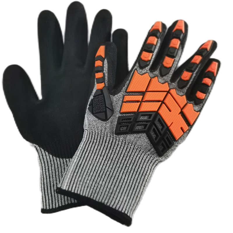 特安護(hù)THP-06防切割丁腈磨砂掌浸手套