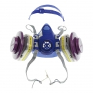 百安達FC33356硅膠雙濾盒過濾式防毒面具