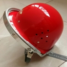 盾牌玻璃鋼安全帽帶彈簧面罩