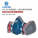 海固HG-601 P-Hg-1半面罩汞蒸氣防毒面具 海固HG-601 P-Hg-1半面罩汞蒸氣防毒面具