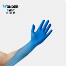 多給力一次性藍(lán)色無(wú)粉丁腈醫(yī)用手套