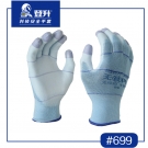 登升699無(wú)硅PU勞保手套