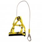 建鋼半身式單大鉤2米帶護(hù)腰安全帶