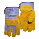 友盟AP-1516耐磨防刺穿牛二層皮勞保手套 友盟AP-1516耐磨防刺穿牛二層皮勞保手套