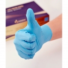 東亞600-1藍(lán)色無粉一次性丁腈手套