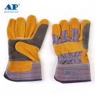 友盟AP-1524耐磨抗穿插牛二層皮勞保手套 友盟AP-1524耐磨抗穿插牛二層皮勞保手套