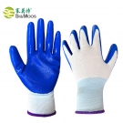 塞莫詩CG904BW藍(lán)色浸膠丁腈手套