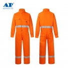 友盟AP-8301橙紅色連體防火阻燃工作服