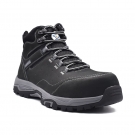 百集BJ9021黑色磨砂牛皮防寒防刺穿電絕緣安全鞋