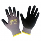 STANLEY史丹利ST5390灰色乳膠發(fā)泡浸掌耐磨防滑勞保手套