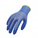 思衛(wèi)爾3900-2藍(lán)色18針A5級(jí)丁腈浸掌滌綸金屬絲HPPE防割手套