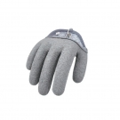 思衛(wèi)爾F360麻灰色半掌型13針乳膠涂層HPPE防水防扎釣魚(yú)手套