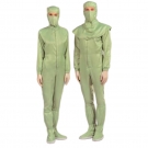 嘉柏利通L-2114X綠色二連體潔凈服