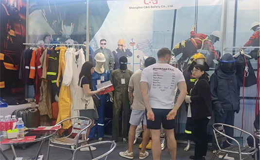 上海誠(chéng)格亮相133屆廣交會(huì)&nbsp;展高端個(gè)人防護(hù)產(chǎn)品圖片5