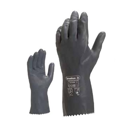 代爾塔201530 氯丁乳膠橡膠高性能防化手套