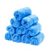 定和DH5101一次性PE塑料鞋套短筒耐磨防水腳套